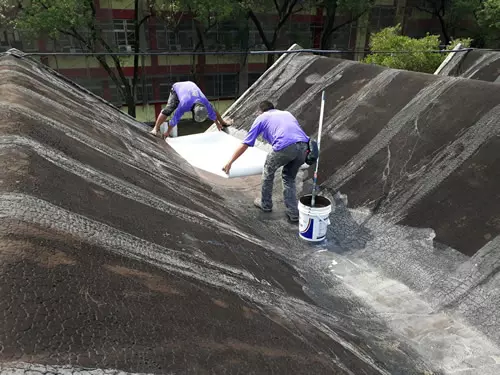 屋頂防水毯漏水防水處理-屏東屋頂防水工程