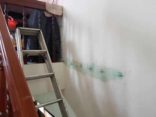 屏東市防水工程-低壓灌注-牆壁漏水